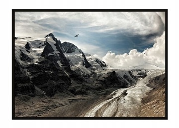 OBRAZ PLAKAT W RAMIE 53x73 cm Góry P1808