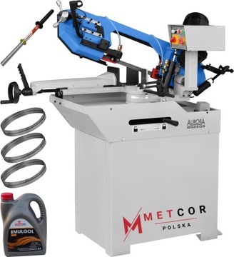 PRZECINARKA TAŚMOWA PIŁA do METALU METCOR BS260G