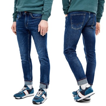 Spodnie męskie Jeans s.Oliver niebieski - 36/32