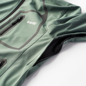 Męska kurtka Softshell NILS DARK FOREST - Rozmiar XXL