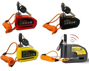 БЛОКИРОВКА ДИСКА С СИГНАЛИЗАЦИЯМИ БЛОКИРОВКА ДИСКА ОЧЕНЬ ГРОМКИЙ ВЕЛОСИПЕД СКУТЕР