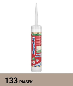MAPEI SILIKON MAPESIL 310ML 133 PIASEK