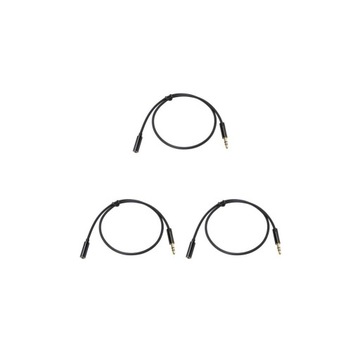3 X (Multi) Przedłużacz kabla audio Złącze