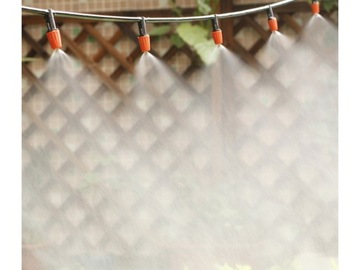 ВОДЯНАЯ ЗАВЕСА ТУМАННЫЙ СПРИНКЕР КОНДИЦИОНИРОВАНИЕ ВОЗДУХА ДЛЯ САДА САДОВОГО УЧАСТКА КОНДИЦИОНИРОВАНИЕ ВОЗДУХА