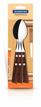 Tramontina 3 x традиционные деревянные столовые ложки