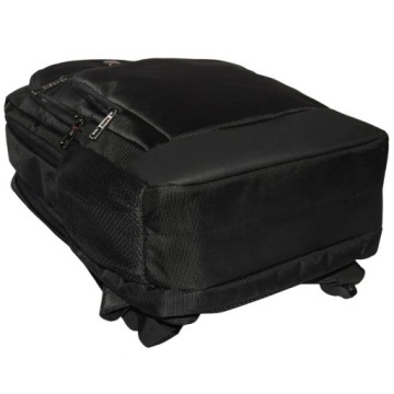 РЮКЗАК МУЖСКОЙ ДЛЯ ГОРОДА, МЕСТО ДЛЯ НОУТБУКА, ЧЕРНЫЙ ДЕРНЬЕ