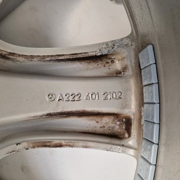 4× DISK HLINÍK MERCEDES-BENZ OE 8.5" X 19" 5X112 ET 36