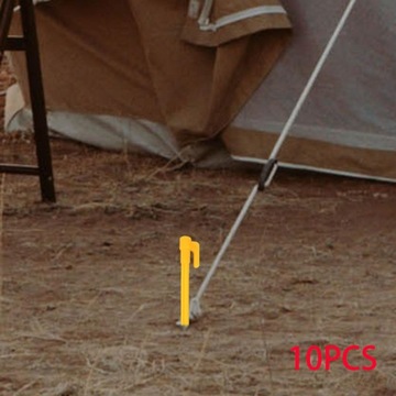 10 гвоздей для кемпинговых палаток, колышки, сетка, песок
