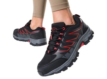 BUTY TREKKINGOWE DAMSKIE GÓRSKIE TURYSTYCZNE SPORTOWE SOFTSHELL LEKKIE r 41