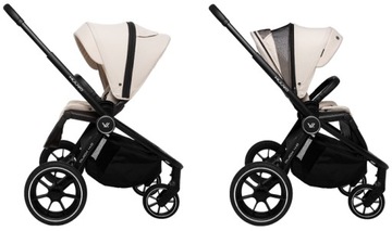 Коляска MUUVO Quick 4.0 Iron Graphit 2в1 передне-задняя