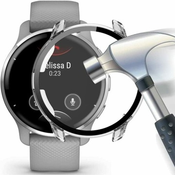 ETUI + SZKŁO 2W1 DO GARMIN VENU 2 PLUS - KOLORY DO WYBORU