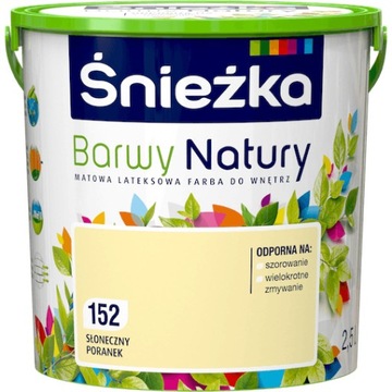 FARBA ŚNIEŻKA BARWY NATURY SŁONECZNY PORANEK 2,5L