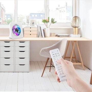 ПОРТАТИВНЫЙ CD-ПЛЕЕР С BLUETOOTH ЖК-ДИСПЛЕЙ HIFI ДИНАМИКИ USB-ПОРТ