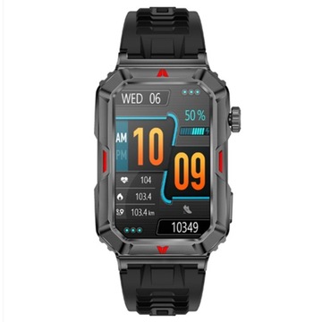 SMARTBAND SMARTWATCH СПОРТИВНЫЕ ЧАСЫ AMOLED СПОРТИВНЫЙ РЕМЕСЛ PL FIT SMS IOS