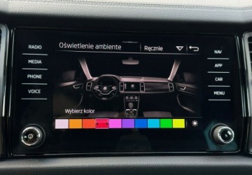 Skoda Kodiaq I SUV Facelifting 2.0 TSI 190KM 2022 Skoda Kodiaq Polska 4x4 Alcantara Kamera Navi Virtual Hak Led FV23, zdjęcie 29