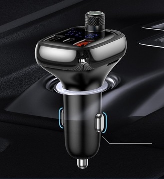 FM-передатчик Baseus S13 BT Автомобильное зарядное устройство