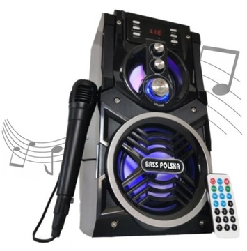 KOLUMNA 800W BEZPRZEWODOWY BOOMBOX ODTWARZACZ MP3
