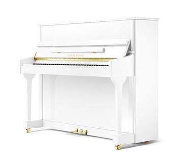 pianino akustyczne Pearl River Progress 118 EU biały połysk