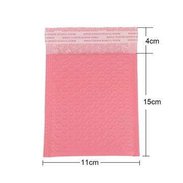 Styl 11x15 cm-50 sztuk Lot różowe piankowe kopertó
