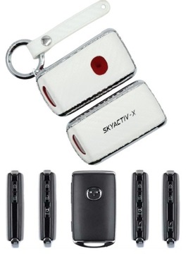 Etui pokrowiec klucz chrom Mazda 2 3 6 CX-60 MX-3 CX-5 MX-5 MX-30 CX-30 uni