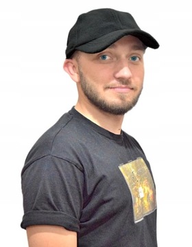 CZAPKA ZIMOWA POLAROWA Z DASZKIEM NAUSZNIKI USZY