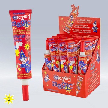 Klej introligatorski z aplikatorem Magic 45 g