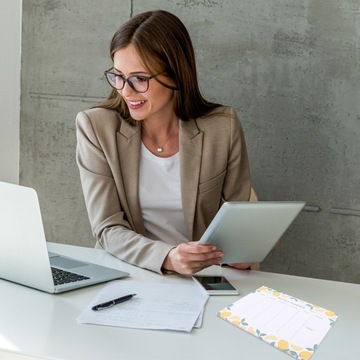 Еженедельный планировщик, настольный блокнот, еда