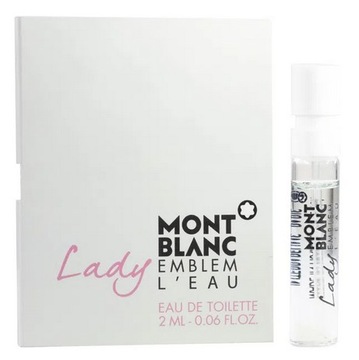 Mont Blanc Lady Emblem L'EAU - 2 ml EDT - próbka
