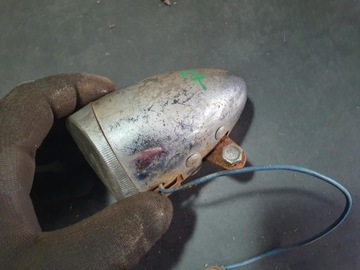 СТАРАЯ АНТИКВАРНАЯ ПЕРЕДНЯЯ ЛАМПА ОРИГИНАЛЬНАЯ PRL ШАНС, РЕКОМЕНДУЮ