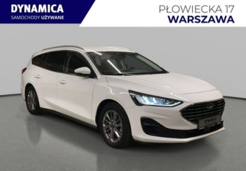 Ford Focus IV Kombi Facelifting 1.0 EcoBoost 125KM 2024 Ford Focus Titanium X 1.0 Ecoboost mHEV 125KM M6 2024r., Salon PL, I wl. V