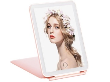 КОСМЕТИЧЕСКОЕ ЗЕРКАЛО СО СВЕТОДИОДНОЙ ПОДСВЕТКОЙ ДЛЯ МАКИЯЖА