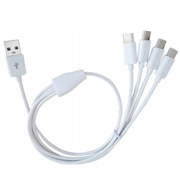 Длинный зарядный кабель Multi 4 в 1 USB C