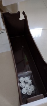 НИШЕВАЯ ПОЛКА СОНГМИКС НА КОЛЕСАХ, БЕЛАЯ