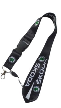 SKODA SMYCZ SMYCZKA DO KLUCZY CZARNA