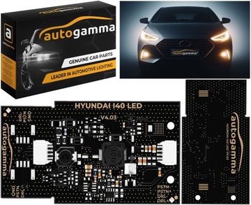 Sterownik moduł LED DRL Hyundai i40 naprawa lampy połowy całość Uniwersalny