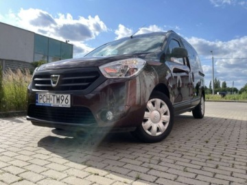 Dacia Dokker Van Facelifting 1.5 dCi 75KM 2017 Dacia Dokker 1,5 DCI Bezwypadkowy Znikomy gwarantowany przebieg Klima, zdjęcie 14