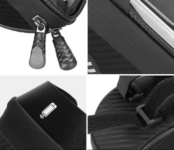 ВОДОНЕПРОНИЦАЕМАЯ СУМКА ДЛЯ ВЕЛОСИПЕДА, ЧЕХОЛ ДЛЯ СМАРТФОНА ДЛЯ ТЕЛЕФОНА ДЛЯ РАМЫ ВЕЛОСИПЕДА