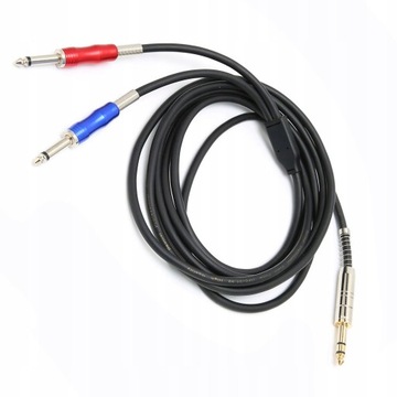 BLS0201 «папа» 6,35 мм на двойной моно 6,35 мм