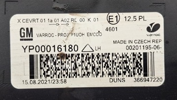 OPEL GRANDLAND X -19R FULL LED SVĚTLO PŘEDNÍ LEVÝ YP00016180 ORIGINÁLNÍ