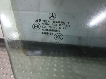 MERCEDES GL X164 2009 SKLO (OKNO) Z DVEŘE PRAVÁ PŘEDNÍ