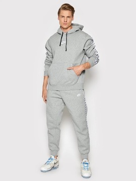 Nike Męski Dres Komplet Spodnie Bluza Bawełna jogg