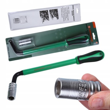 Klucz do kół teleskopowy 17 19 mm czop 1/2'' 56 cm