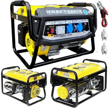 ЭЛЕКТРОГЕНЕРАТОР МОЩНОСТЬ ГЕНЕРАТОР 5200 Вт и AVR+