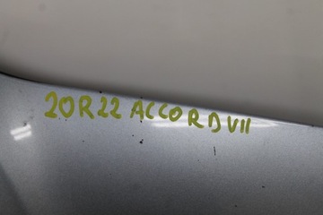 HONDA ACCORD VII 02R- KAPOTA KRYT MOTORU B522M