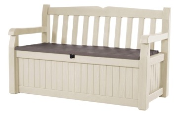 Садовая скамейка с ящиком для хранения Keter EDEN Bench Skrzynia Сиденье со спинкой