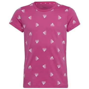140 cm Koszulka adidas BLUV Tee girls IB8920 różowy 140 cm