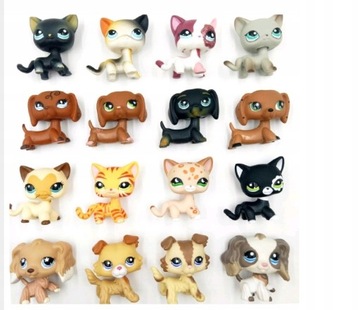 FIGURKI LPS CAT PET SHOP ZESTAW 4 SZT