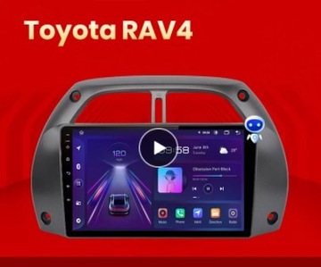 Radio Android 10 TOYOTA RAV 4 GPS WiFi 2/32 PL
