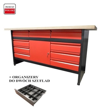 Stół warsztatowy narzędziowy producent organizery szafka