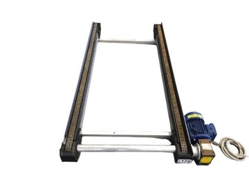 Транспортный цепной конвейер 142 x 67 см Двигатель 0,25 кВт № Z176